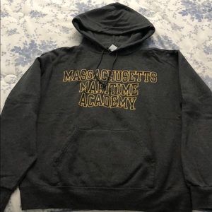 Massachusetts Maratime Academy Charcoal Sweatshirt